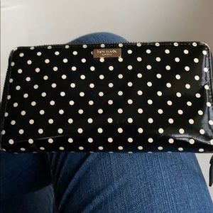 Kate Spade polka dot wallet